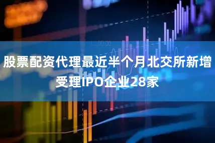 股票配资代理最近半个月北交所新增受理IPO企业28家