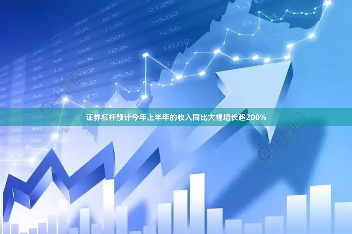 证券杠杆预计今年上半年的收入同比大幅增长超200%